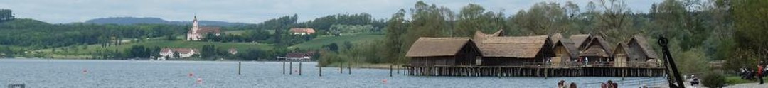 Imagefoto im Kopf der Seite: Birnau und Pfahlbauten in Uhldingen-Mühlhofen (Nur zur Illustration)